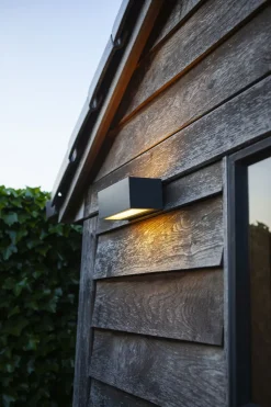 LED Wandlampe Up Down dimmbar RGB B:22 cm IP54 900 lm