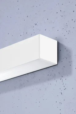 LED Wandlampe Weiß 67 cm länglich blendarm 3000 K