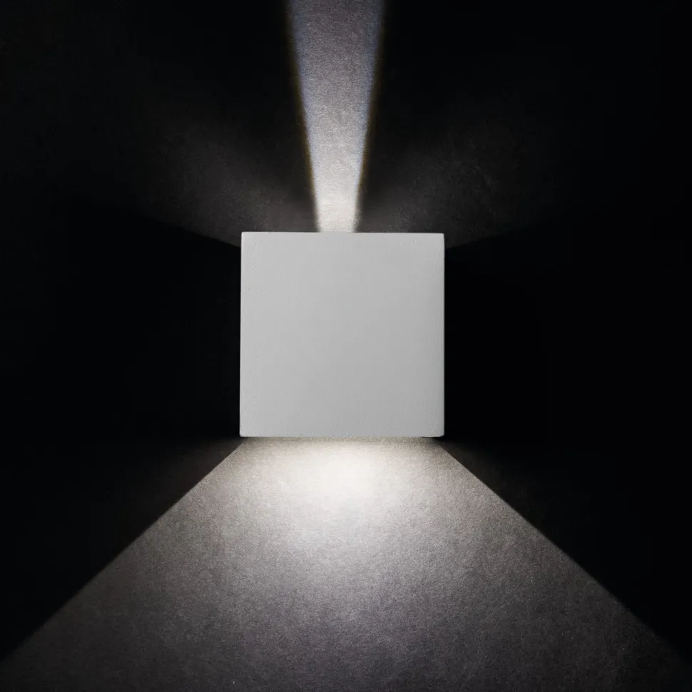 LED Wandlampen Up Down Weiß außen IP54 SALA