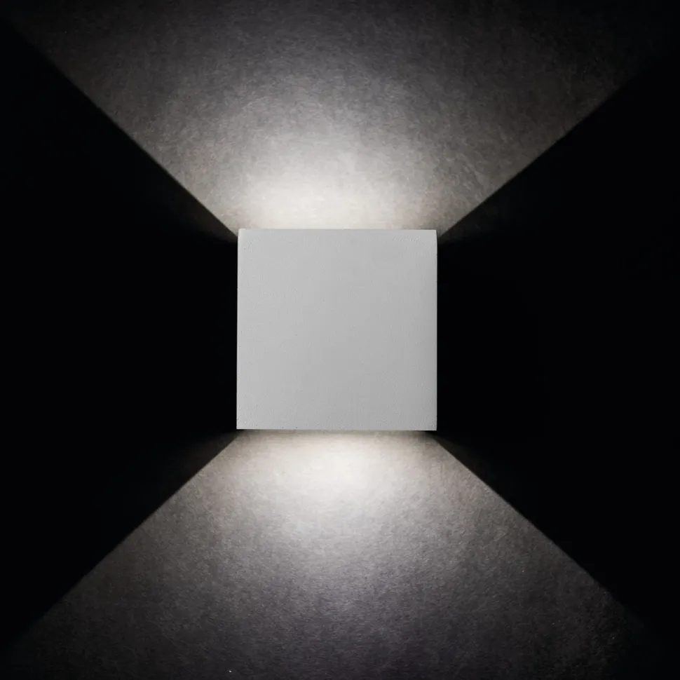 LED Wandlampen Up Down Weiß außen IP54 SALA