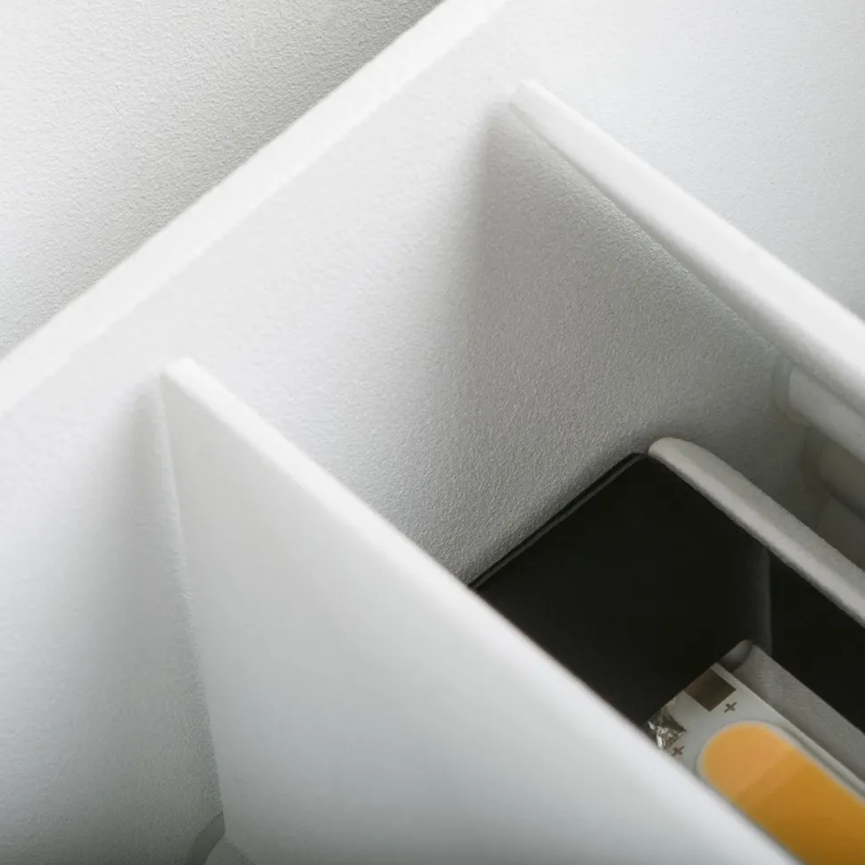 LED Wandlampen Up Down Weiß außen IP54 SALA