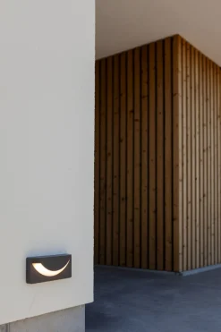 LED Wandleuchte Aluminium IP54 B:23,1 cm 3000 K 450 lm