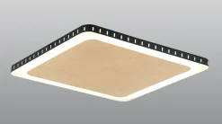 LED Wandleuchte Aluminium Gold Schwarz 3000 K B:41 cm