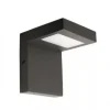 LED Wandleuchte Anthrazit IP54 4000K 720lm