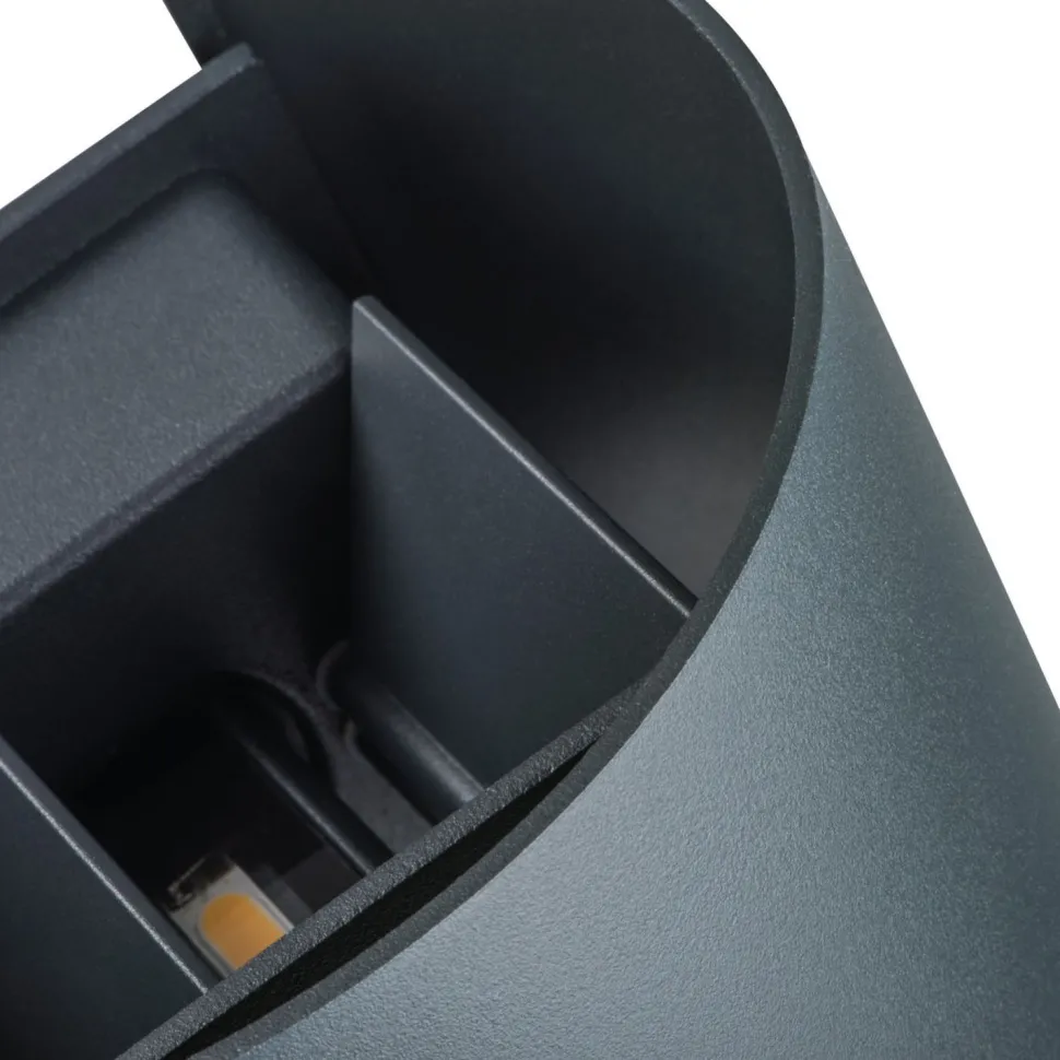 LED Wandleuchte außen Aluminium IP54 Modern Haus Garten