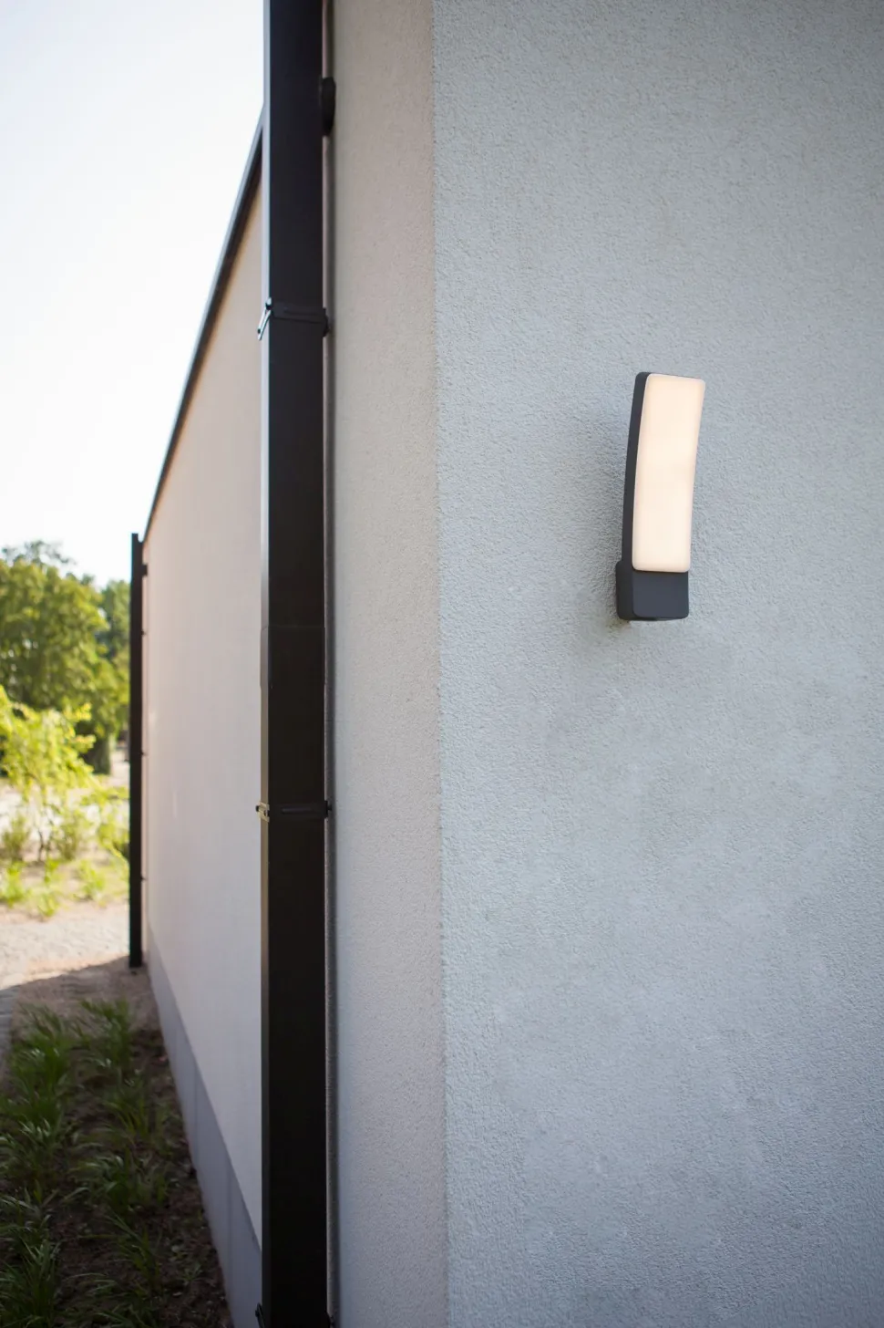 LED Wandleuchte Außen Aluminium H:31,1 cm 4000 K IP54