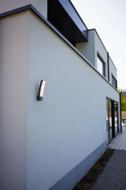 LED Wandleuchte Außen Aluminium H:31,1 cm 4000 K IP54