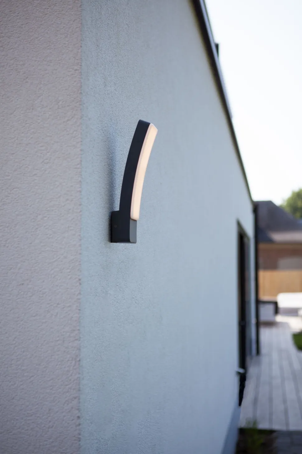 LED Wandleuchte Außen Aluminium H:31,1 cm 4000 K IP54