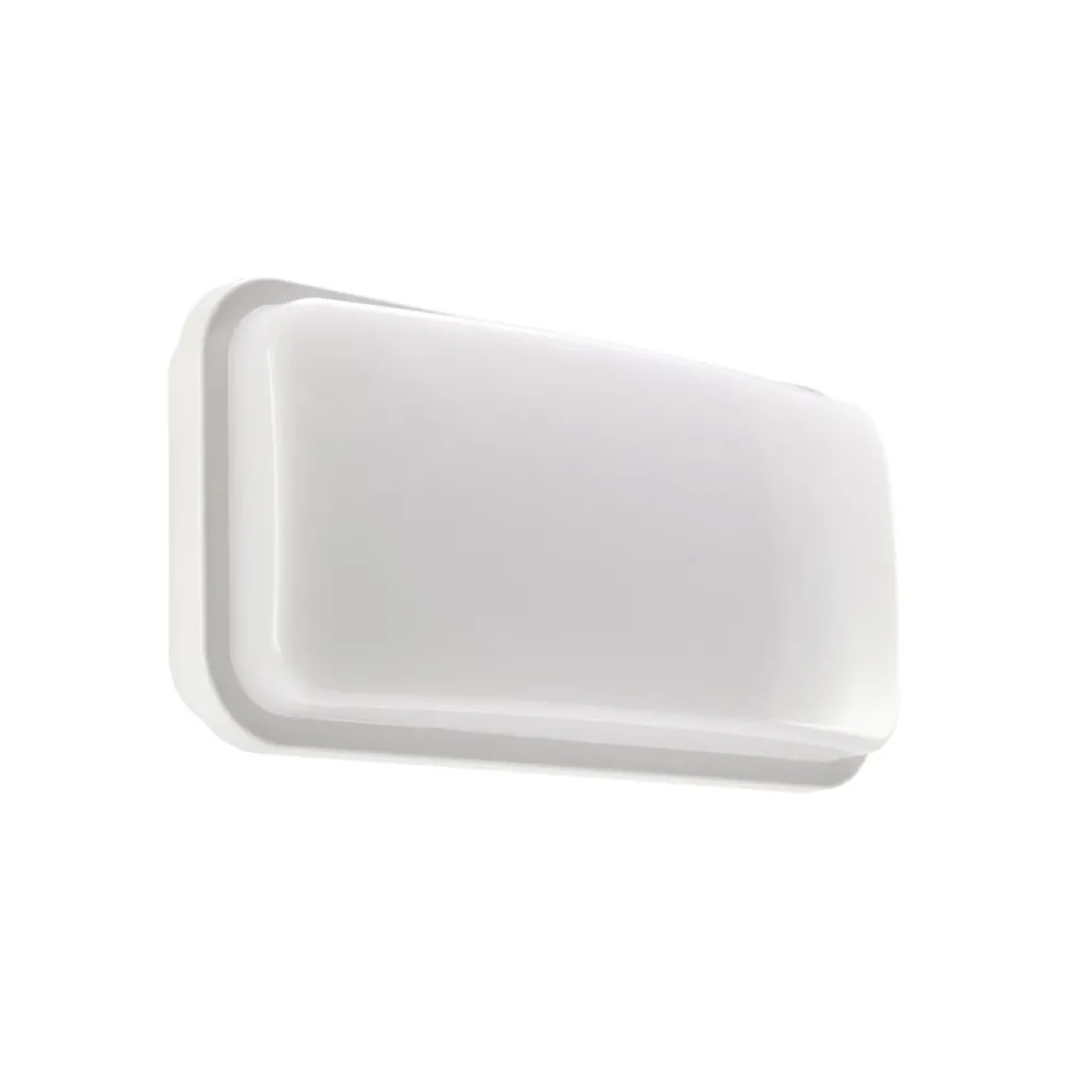 LED Wandleuchte außen IP55 23,6 cm breit Weiß