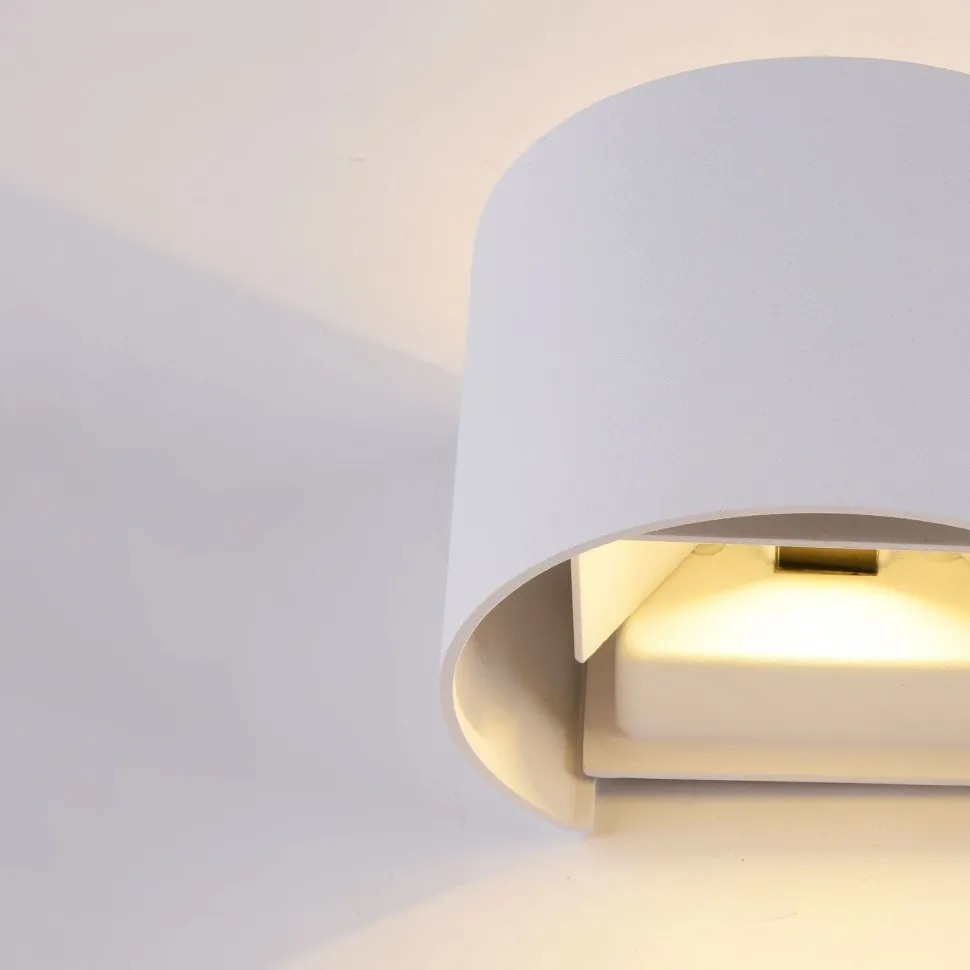 LED Wandleuchte außen Metall Up Down 13,5 cm breit IP54