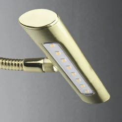 LED Wandleuchte CURTIS in Messing matt