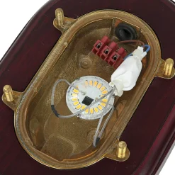 LED Wandleuchte Holz Messing 3000K Maritim Flur