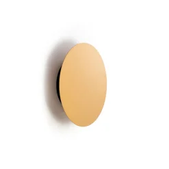LED Wandleuchte indirekt Ø 15 cm in Gold matt 3000 K 60 lm