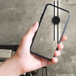 LED Wandleuchte indirekt Schwarz H:80 cm 15 W 4000 K