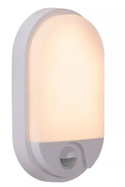 LED Wandleuchte mit Bewegungsmelder Weiß IP54 3000 K