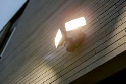 LED Wandleuchte mit Bewegungsmelder IP54 6 W flexibel