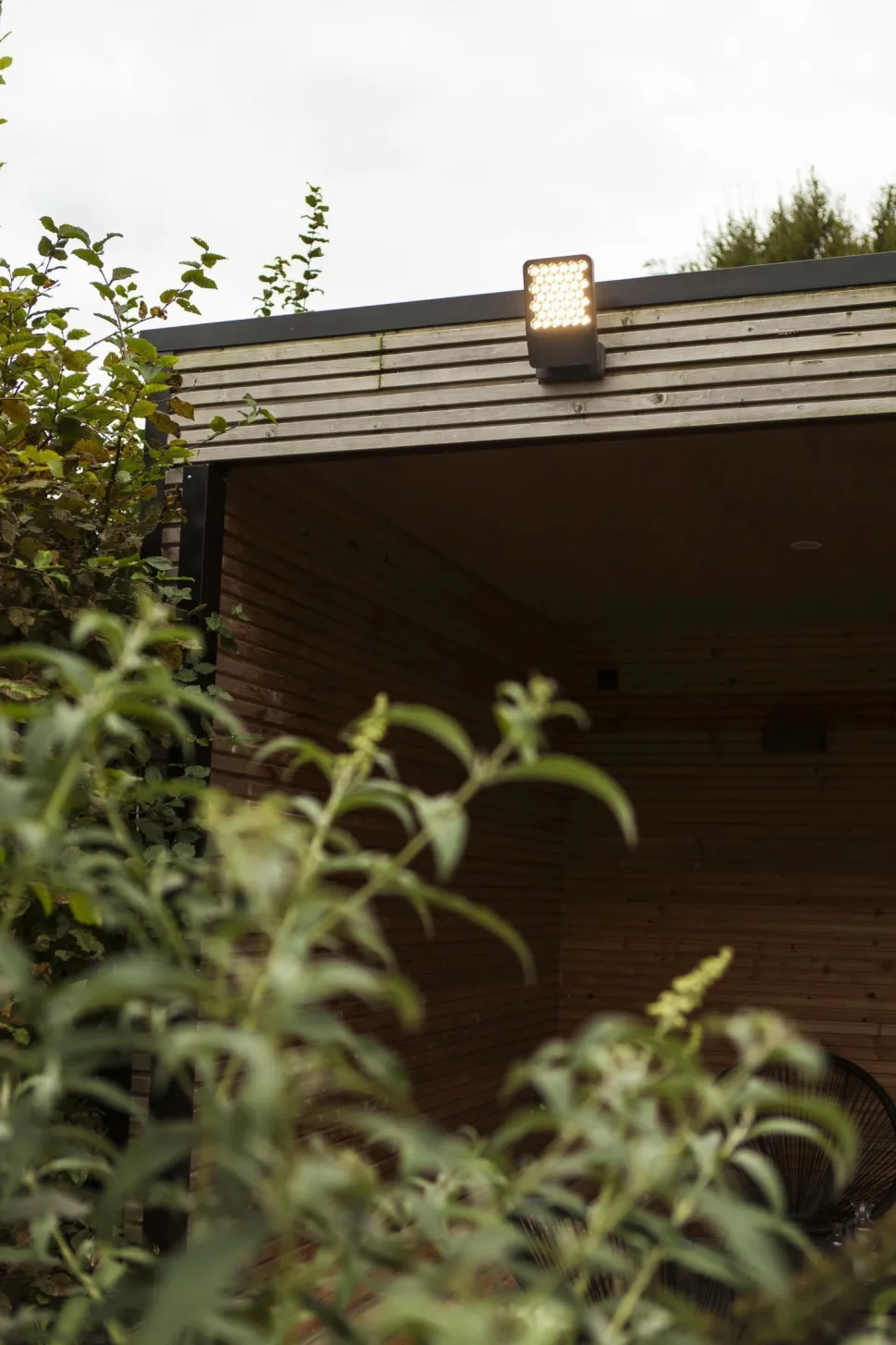 LED Wandleuchte Outdoor Anthrazit 3000 K IP54 flexibel