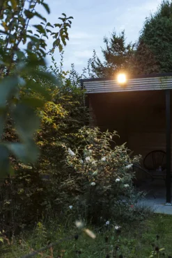 LED Wandleuchte Outdoor Anthrazit 3000 K IP54 flexibel