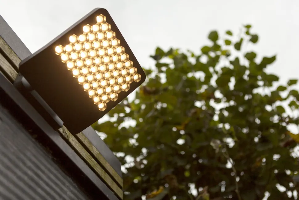 LED Wandleuchte Outdoor Aluminium 3000 K IP54 beweglich