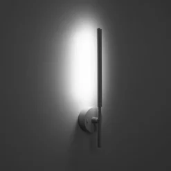 LED Wandleuchte Schalter drehbar 46,5 cm Metall Weiß 4000 K
