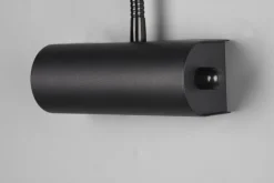 LED Wandleuchte Schwarz Dimmer Metall 430 lm H:35 cm