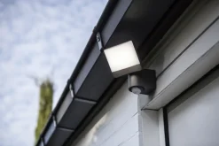 LED Wandleuchte Sensor H:18 cm IP44 5000 K flexibel