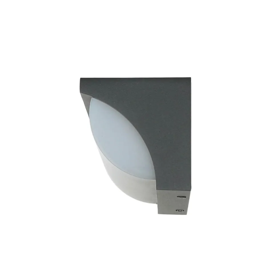 LED Wandleuchte TENBOS Anthrazit IP65 Modern Außen