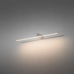 LED Wandleuchte Weiß Aluminium B:66 cm 3000 K 400 lm