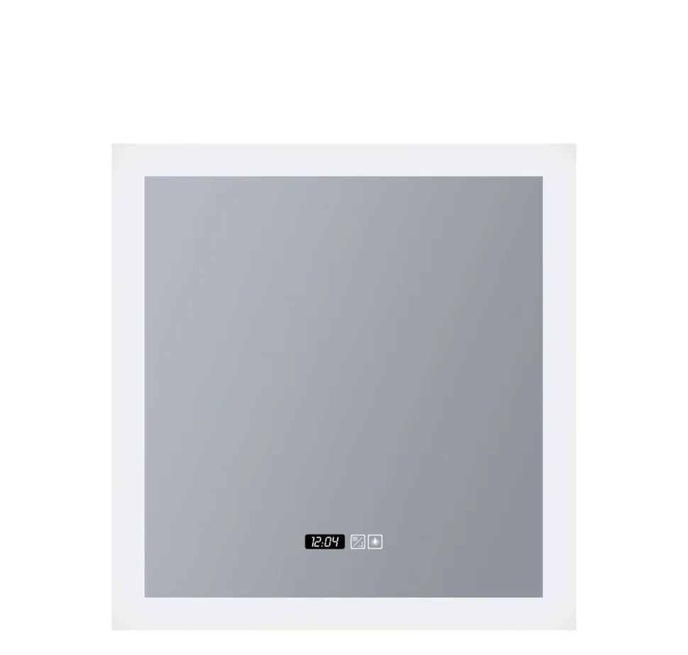 LED Wandspiegel mit Licht dimmbar IP44 38 W B:60 cm