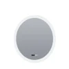 LED Wandspiegel mit Licht Touch Dimmer IP44 28 W rund
