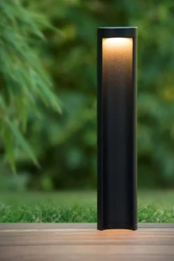 LED Wegeleuchte Aluminium Schwarz 45 cm IP54 3000 K