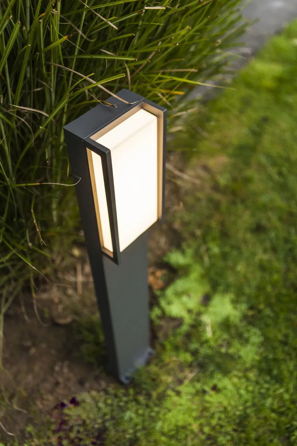 LED Wegeleuchte Aluminium RGB IP54 16 W 75 cm dimmbar