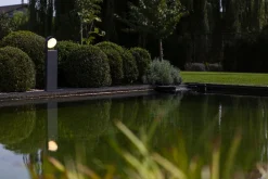 LED Wegeleuchte Aluminium 70 cm IP54 3000 K Anthrazit