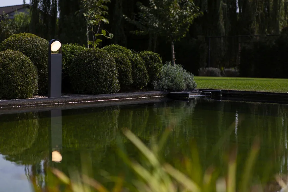 LED Wegeleuchte Aluminium 70 cm IP54 3000 K Anthrazit