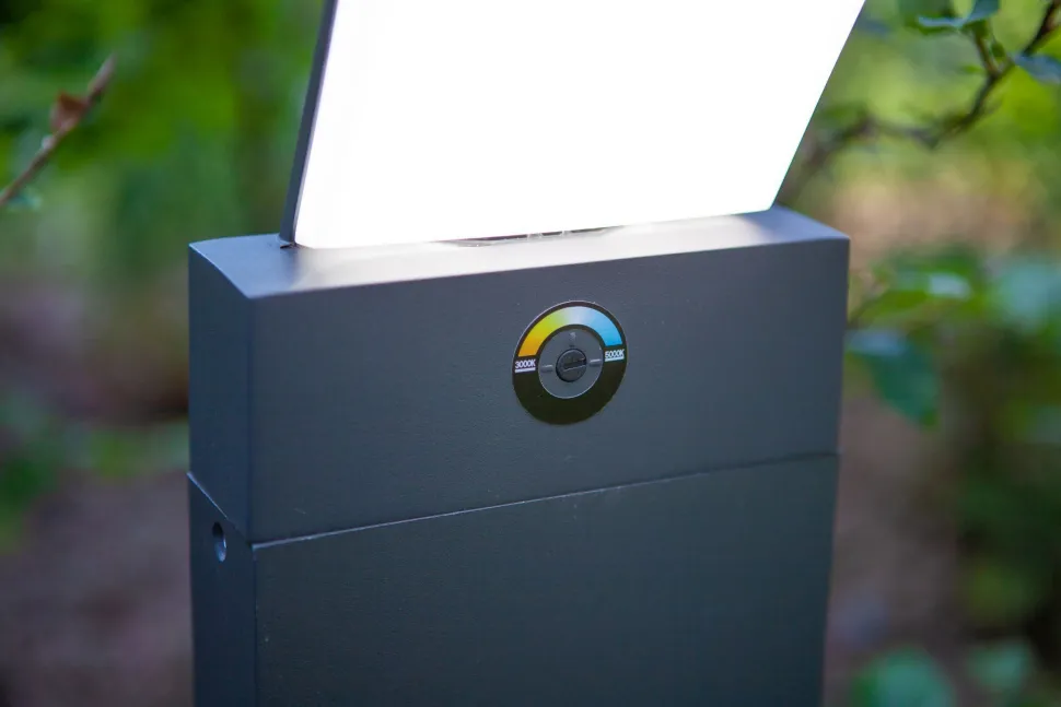 LED Wegeleuchte Bewegungssensor IP54 63,5 cm Anthrazit