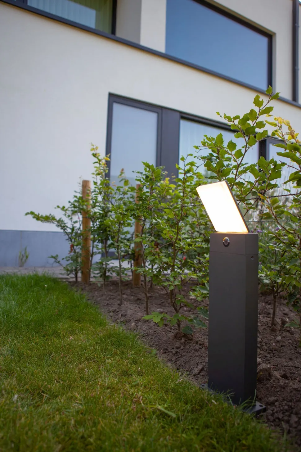 LED Wegeleuchte Bewegungssensor IP54 63,5 cm Anthrazit