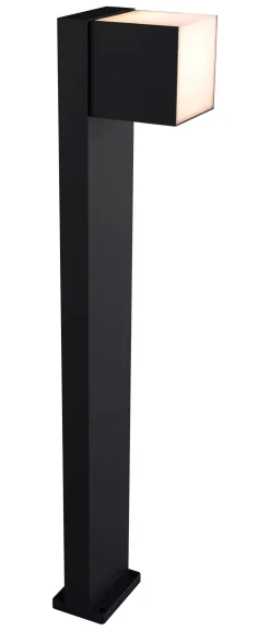 LED Wegeleuchte Schwarz IP54 500 lm 3000 K beweglich