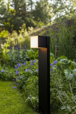 LED Wegeleuchte Schwarz IP54 500 lm 3000 K beweglich