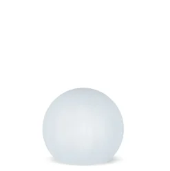 Leuchtkugel Kabel Stecker Weiß IP65 E27 LED 2700K Ø50cm