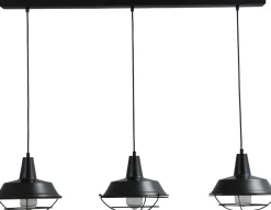 Loft Hängelampe schwarz