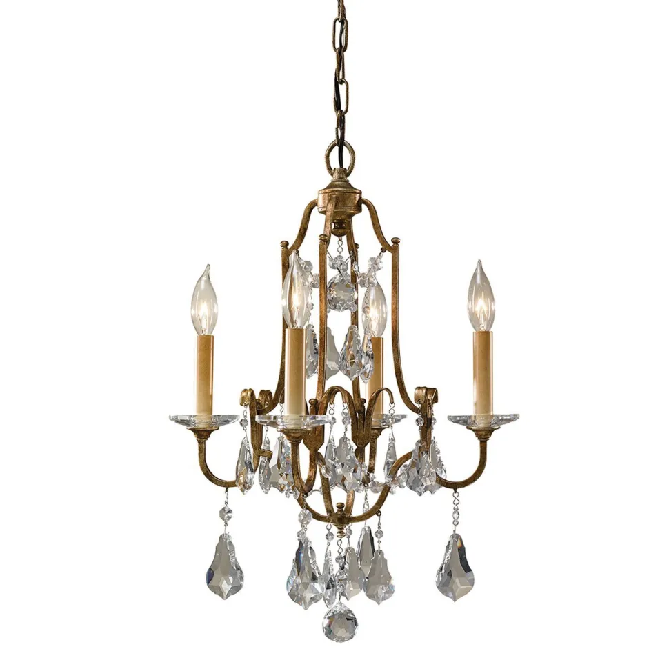 Lüster CANDELA 14 Bronze Antik kürzbar Ø41cm Lampe