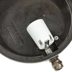 Maritime Außenleuchte Rund Ø18cm aus Messing IP64