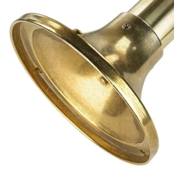 Maritime Gartenleuchte Messing rostfrei H:89cm