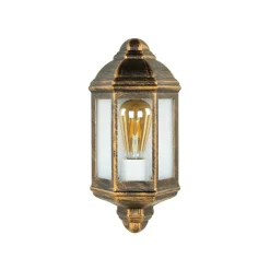 Maritime Wand Außenleuchte Kupfer Antik LIVORNO E27