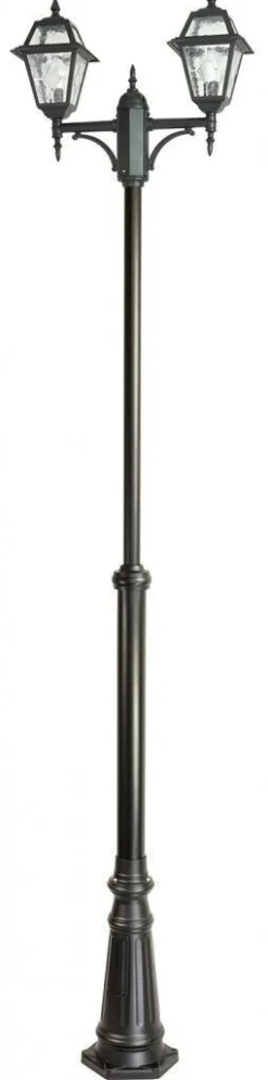 Massiver Kandelaber Garten 185-285cm IP43 Rustikal