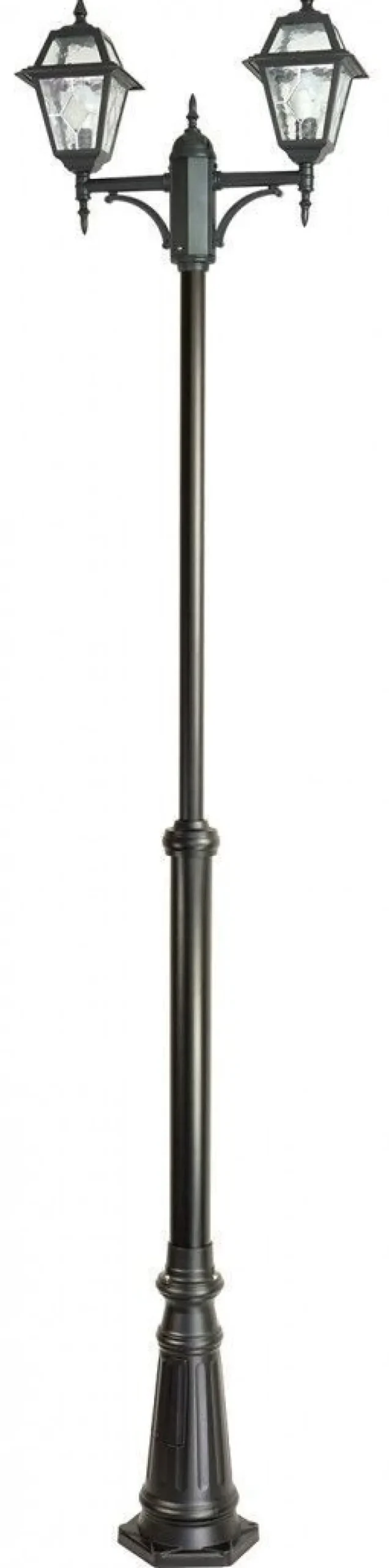 Massiver Kandelaber Garten 185-285cm IP43 Rustikal