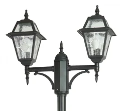 Massiver Kandelaber Garten 185-285cm IP43 Rustikal