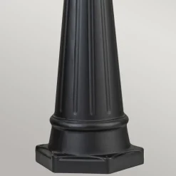 Mastleuchte 216,4 cm IP44 Vintage Schwarz E27 Garten Weg