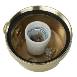 Messing Deckenleuchte IP44 Maritim Schiff außen