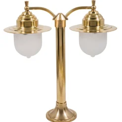 Messing Gartenlampe 50cm hoch Maritim wetterfest